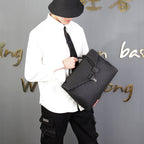 Men's Handbag Business Casual Clamshell Knitting – image 5