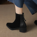 Fashion Personality Suede Booties Women – image 6