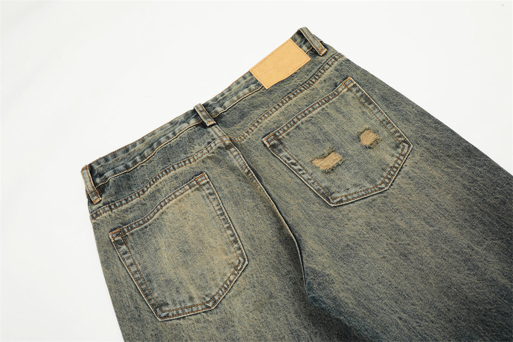 Fashion Slightly Flared Jeans Men – image 17