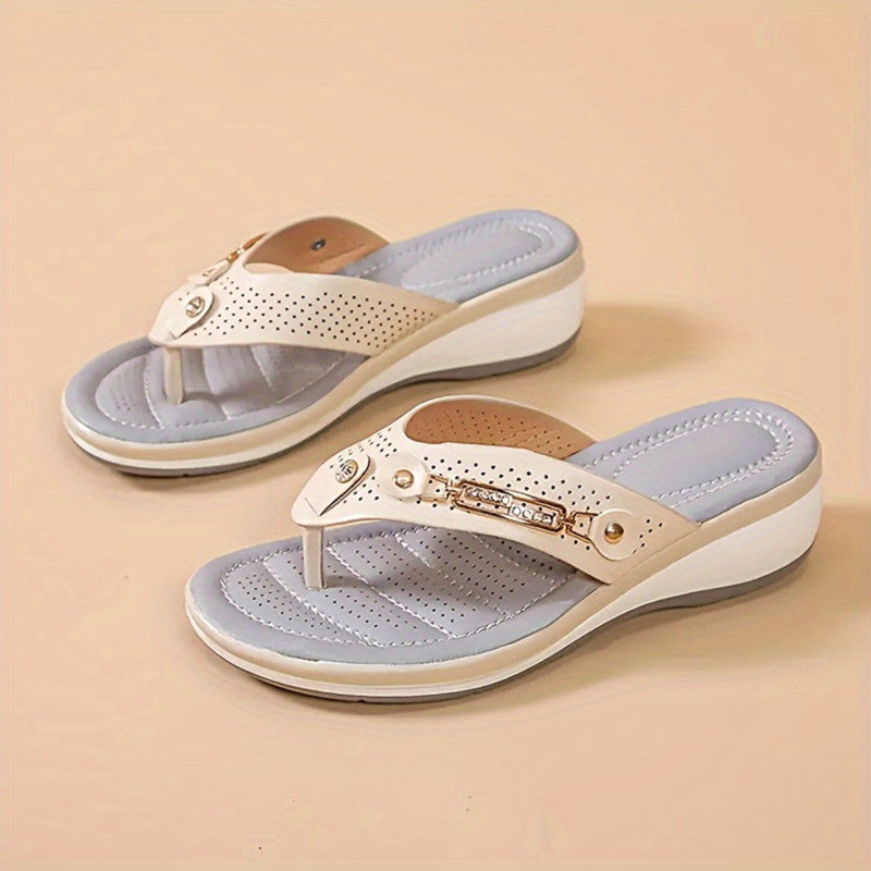Sandals Women Beach Wedge Fashion – image 4