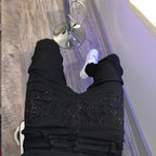 Men Black Fashion Ripped Jeans – image 3