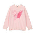 Fashion Butterfly Rhinestone Sweater – image 6
