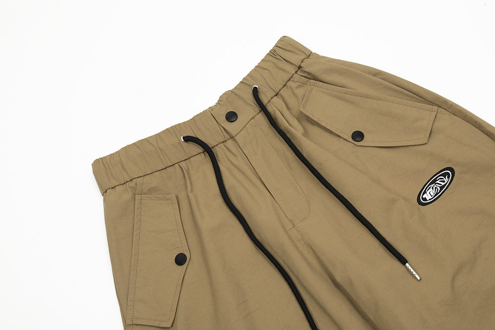 Fashion Pleated Paratrooper Overalls Men – image 7