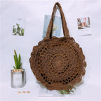 Net Woven Bag Women Bag Straw Woven Bag – image 4