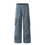 Fashion Vertical Stripe Overalls Men – image 20