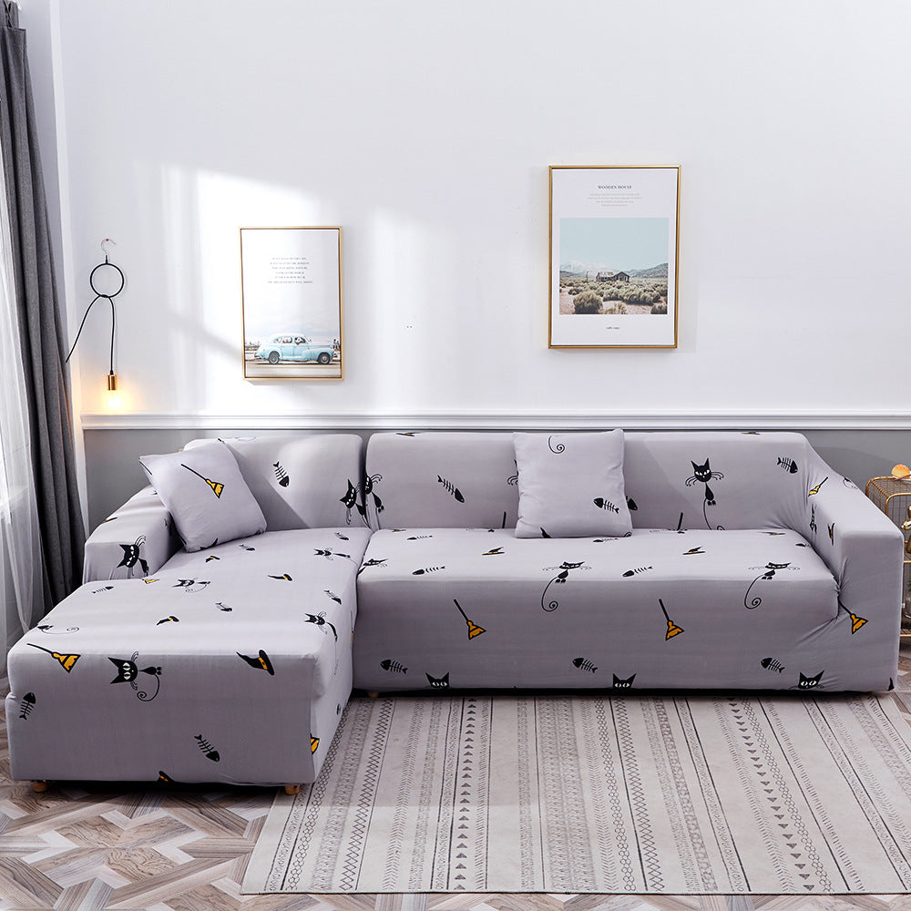 Printed sofa cushion sofa cover sofa cover – image 14