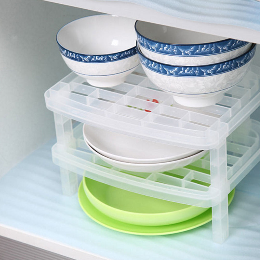 Kitchen storage plate tableware dish storage rack – image 4