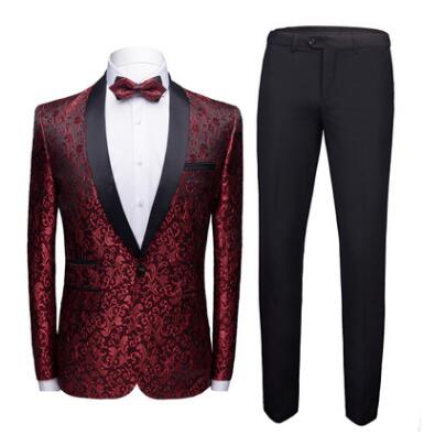 Men''s suit suits men wedding Dress Suit Set – image 8