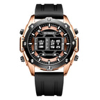 Sport leather men's quartz watch – image 6