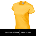 Pure Color Women T-shirt, Custom, Cotton T-shirt – image 4