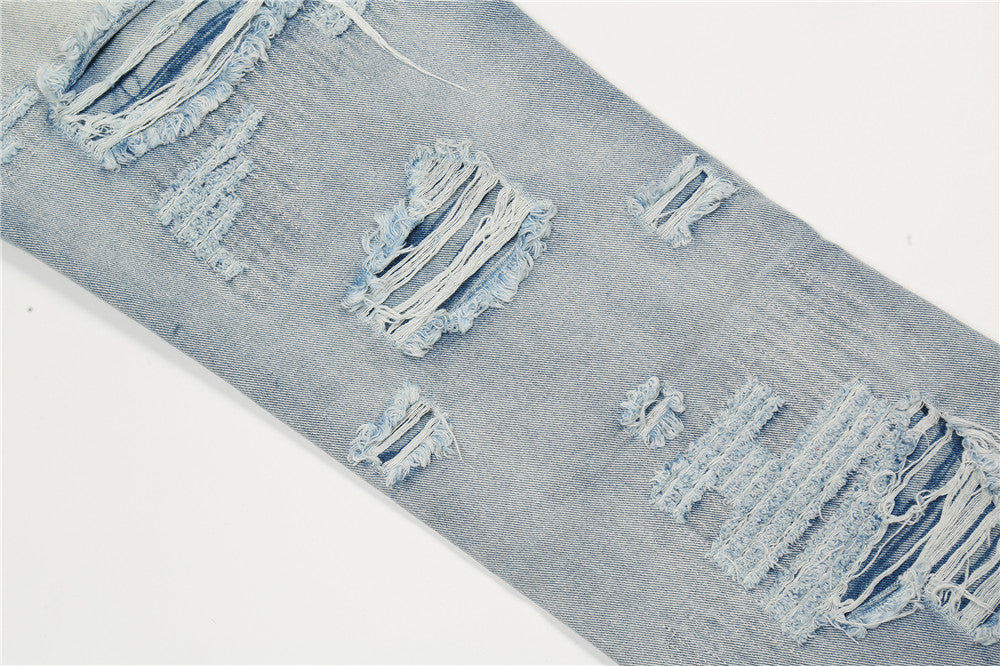 Fashion Flared Washed Jeans Men – image 16