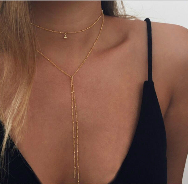 Simple necklace retro clavicle necklace – image 4