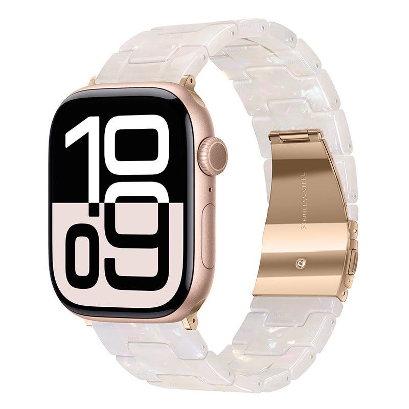 Resin Three-link Watch Strap Compatible With The Watch – image 5