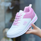Leather student sneakers women – image 6