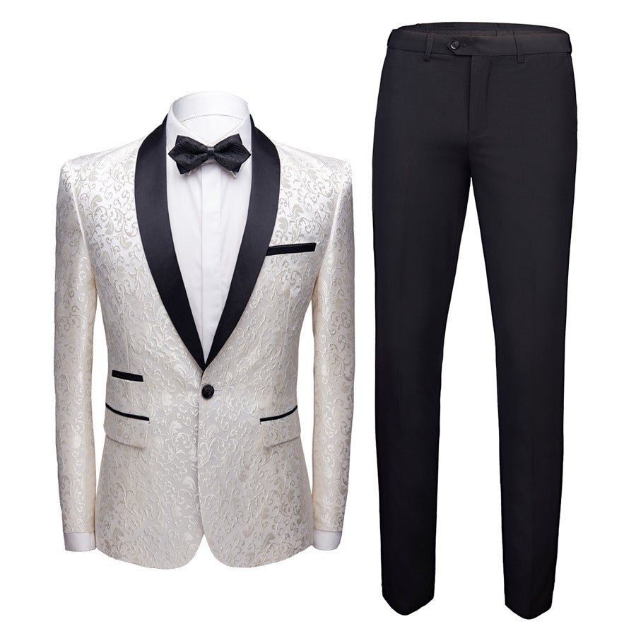 Men''s suit suits men wedding Dress Suit Set – image 3