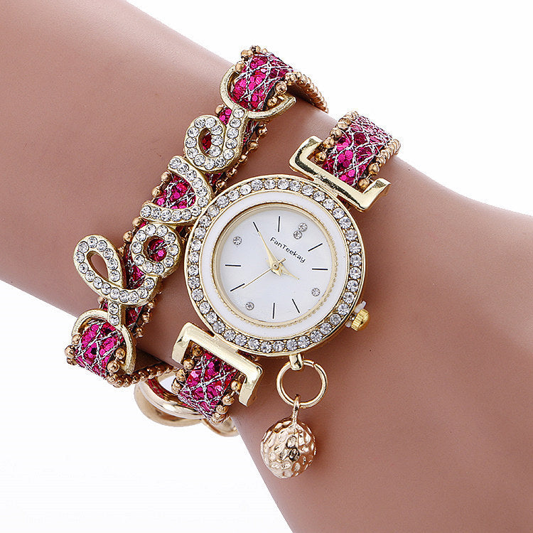 Bracelet watch sequin bracelet watch – image 9