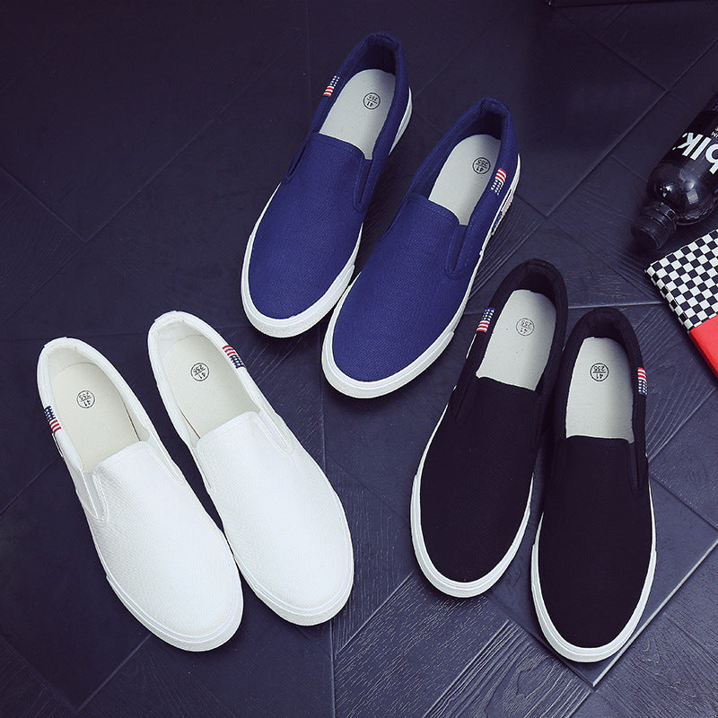 All-match white shoes men canvas shoes – image 3