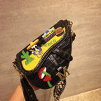 Embroidered Messenger Bag Shoulder Bag Women – image 6