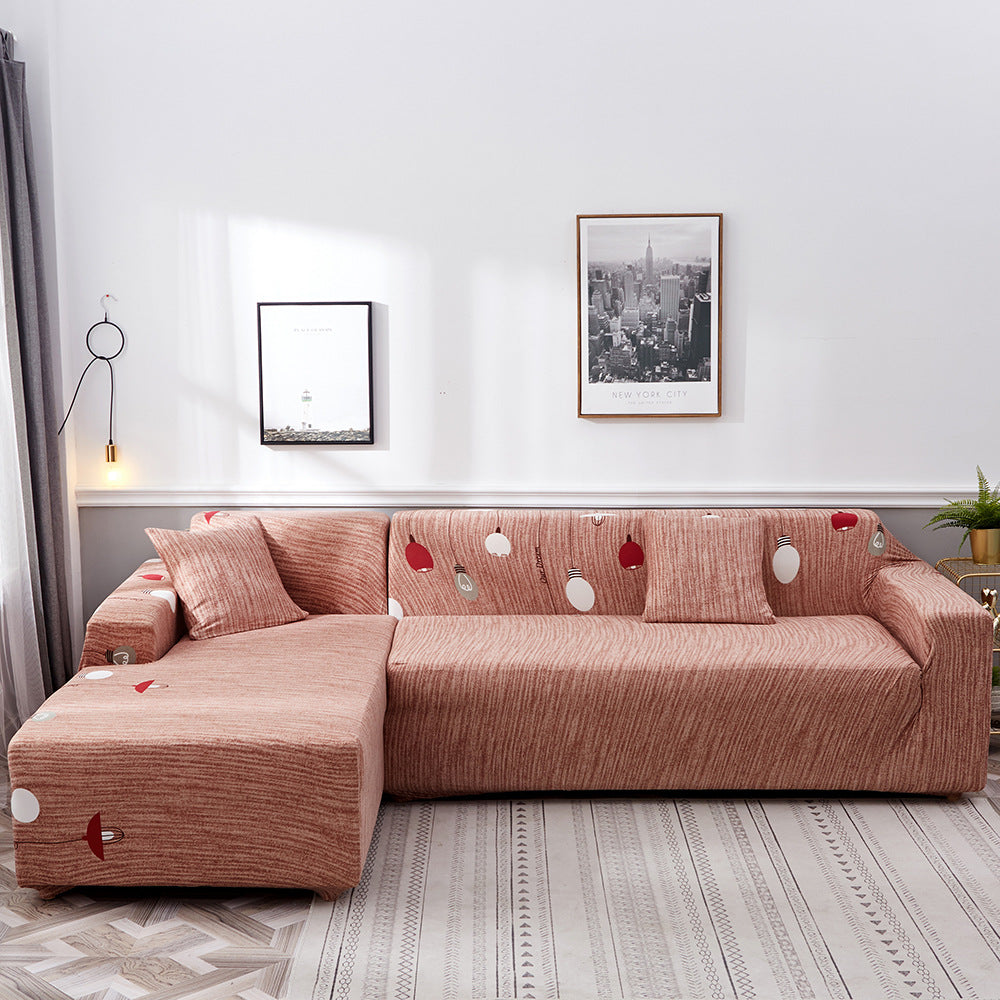 Printed sofa cushion sofa cover sofa cover – image 18