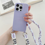 Back Woven Cross-body Lanyard Backer-card Accessories Phone Case – image 6