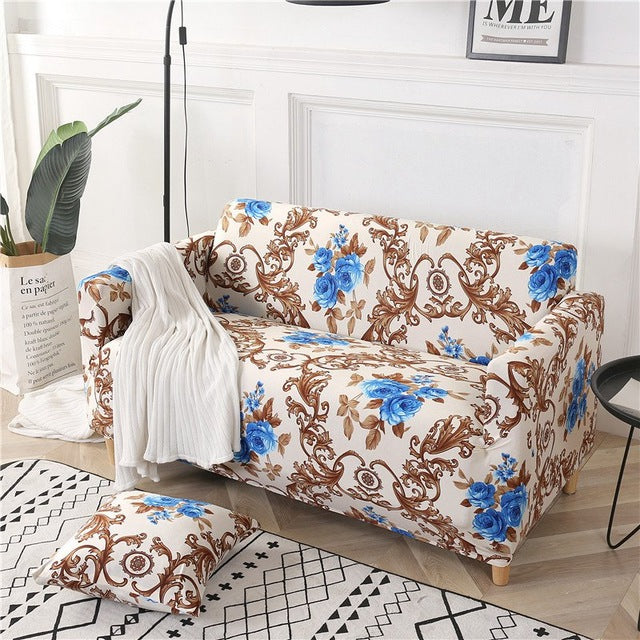 Printed sofa cushion sofa cover sofa cover – image 16