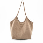 Suede cloth bag shoulder bag women bag – image 6