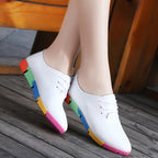 Women's Single Shoes Korean Nurse Shoes Women Casual Shoes White Shoes – image 3