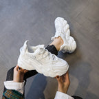 Shoes Women New Thick Soled Women S Shoes Versatile Sports Shoes Black Fashion Net Red Daddy Shoes Spring – image 4