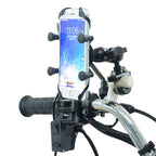 Motorcycle Mobile Phone Bracket Modification Electric Bike Bicycle Accessories Aluminum Alloy Base Bracket – image 4