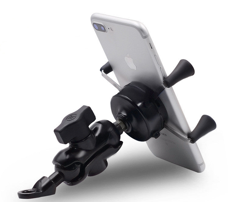 Motorcycle Mobile Phone Bracket Modification Electric Bike Bicycle Accessories Aluminum Alloy Base Bracket – image 5