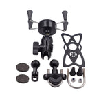 Motorcycle Mobile Phone Bracket Modification Electric Bike Bicycle Accessories Aluminum Alloy Base Bracket – image 2