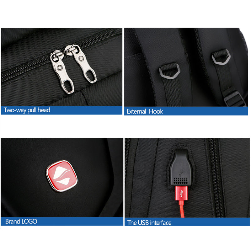 College Student Hard Shell Computer Backpack – image 3