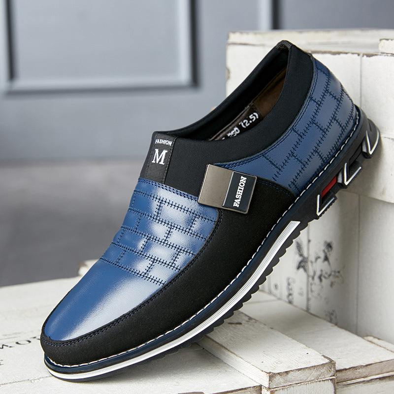 Large Size Leather Shoes Men New Casual Leather Shoes Men – image 4