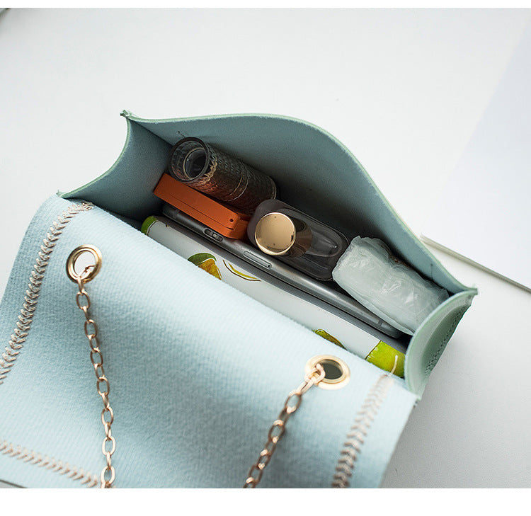 One ShoulderFashion Lock Chain Diagonal Bag – image 3