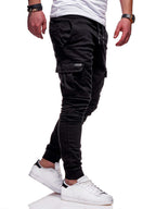 Men Jogger Pants New Fashion Sweatpants Men Fitness – image 2