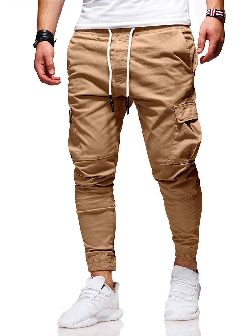 Men Jogger Pants New Fashion Sweatpants Men Fitness – image 5