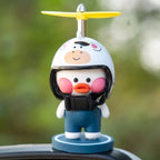 Car Ornaments Motorcycle Cute Car Center Console Accessories Car Cartoon – image 13