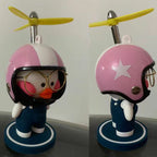 Car Ornaments Motorcycle Cute Car Center Console Accessories Car Cartoon – image 14