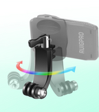 For Go Pro Accessories 360-Degree Rotation Backpack Bag Clip Clamp For Gopro Hero 9 8 7 6 5 4 Xiaomi Yi For Sjcam Sj4000 – image 4