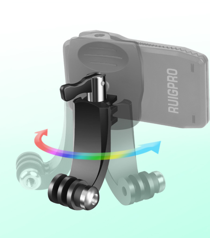 For Go Pro Accessories 360-Degree Rotation Backpack Bag Clip Clamp For Gopro Hero 9 8 7 6 5 4 Xiaomi Yi For Sjcam Sj4000 – image 4