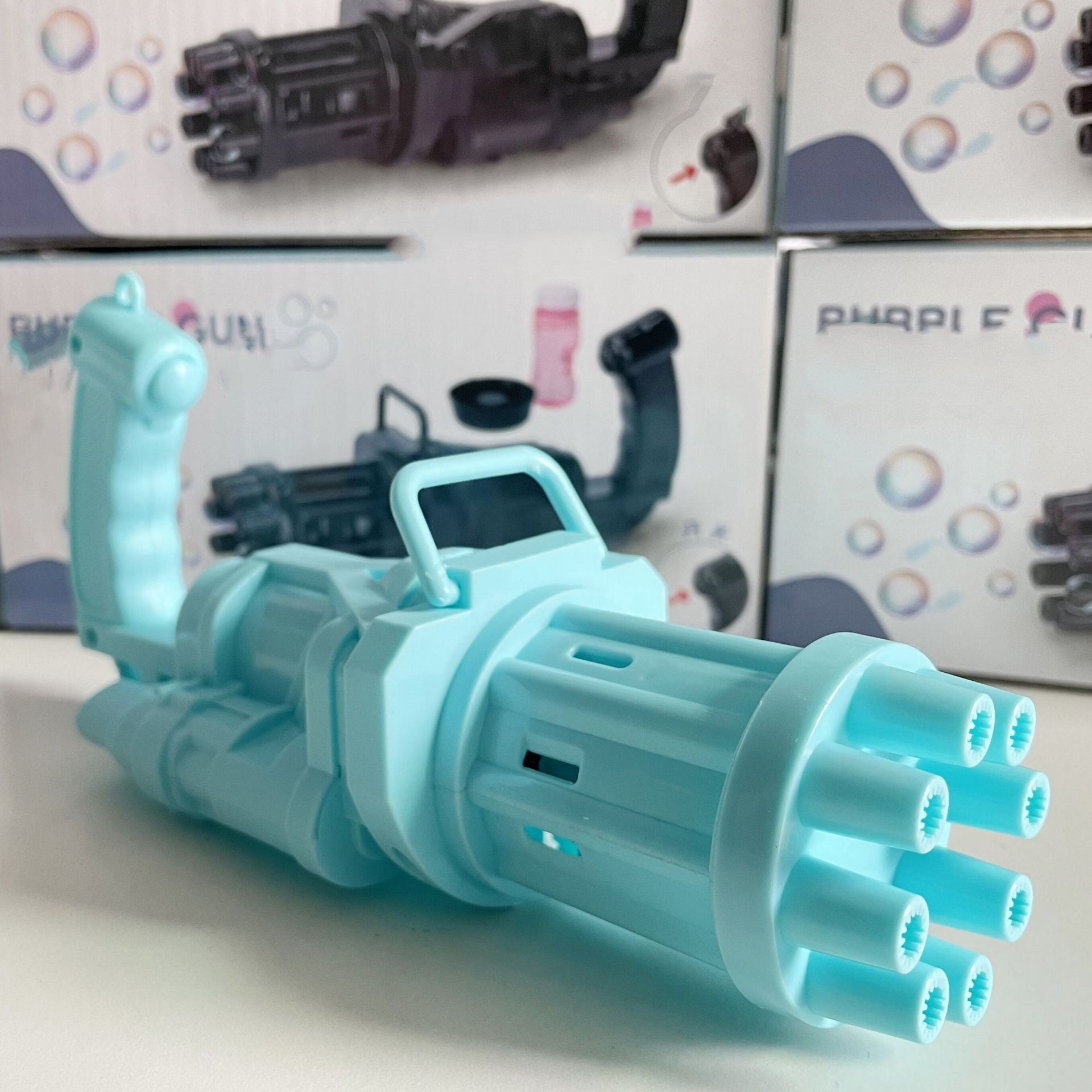 Kids Toy Bath Toys Bubble Gum Machine Toys For Kids Plastic Machine Gun Toy – image 7