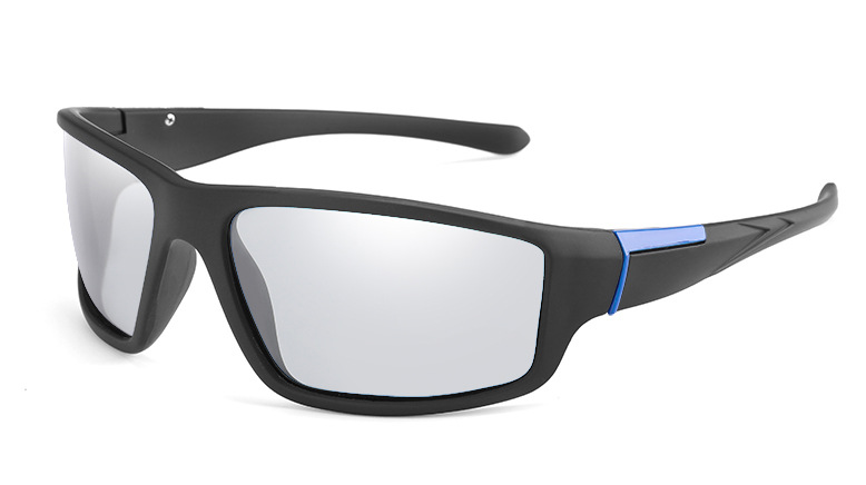 Matte Black Sport Goggles Sun Glasses – image 3