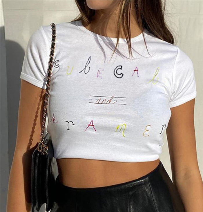 Women's short T-Shirt Top Women T Shirt – image 5