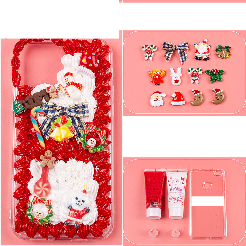 Diy Cream Gel Mobile Phone Case Set Cute Element Resin Accessories – image 3