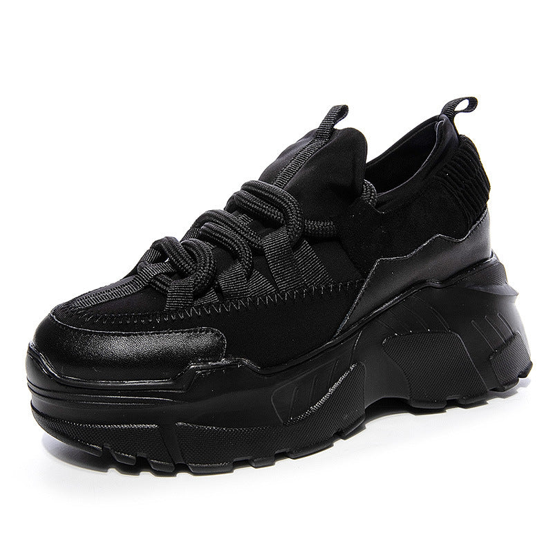 Increased Daddy Shoes White Shoes Women – image 4