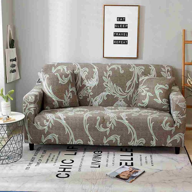 Printed sofa cushion sofa cover sofa cover – image 4