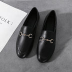 Single Shoes Women New Small Leather Shoes Women British College Style Retro Large Size Women'S Shoes – image 5