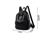 Version Of The Versatile Soft Leather Bag Simple Fashion Backpack – image 10