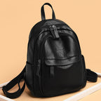 Version Of The Versatile Soft Leather Bag Simple Fashion Backpack – image 8