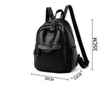 Version Of The Versatile Soft Leather Bag Simple Fashion Backpack – image 4